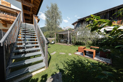 Abgang in den privaten umzäunten Garten - Appartement #2 Abgang in den privaten umzäunten Garten - Appartement #2