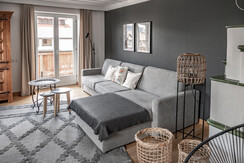 Wohnzimmer mit Kachelofen #2 Wohnzimmer mit Kachelofen #2