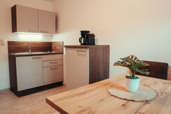 voll ausgestattete Küche, 2024 neu renoviert