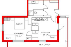 Plan -Wohnung 3 Plan -Wohnung 3