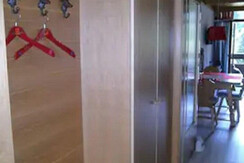 Garderobe im Eingangsbereich