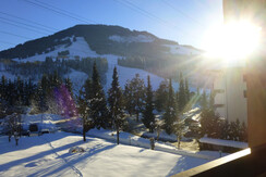 Wunderschöne Aussicht von der Loggia