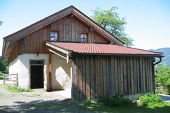 Hütte Rückseite