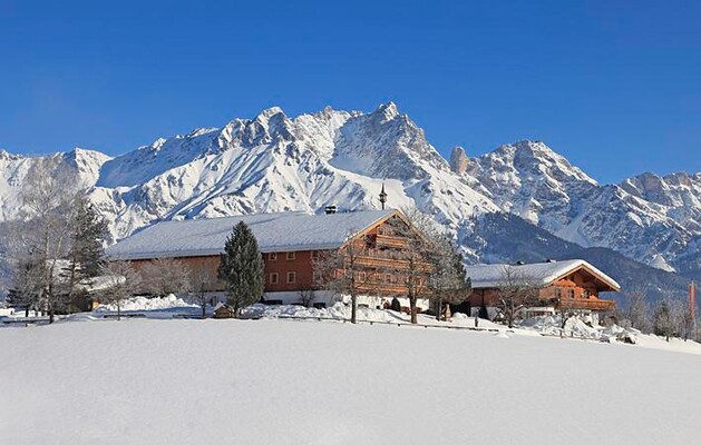 Haus im Winter