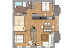 Luxus-Appartement-Steiner-Leogang