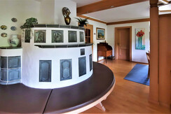 Kachelofen Wohnzimmer EschenWald